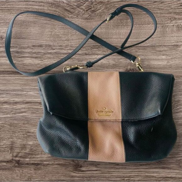 KATE SPADE ♠️ CEDAR STREET RACING STRIPE SHULDER BAG - Picture 1 of 5